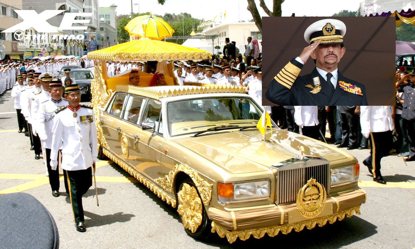 Diem danh 700 sieu xe “hiem nhat The gioi” cua Vua Brunei